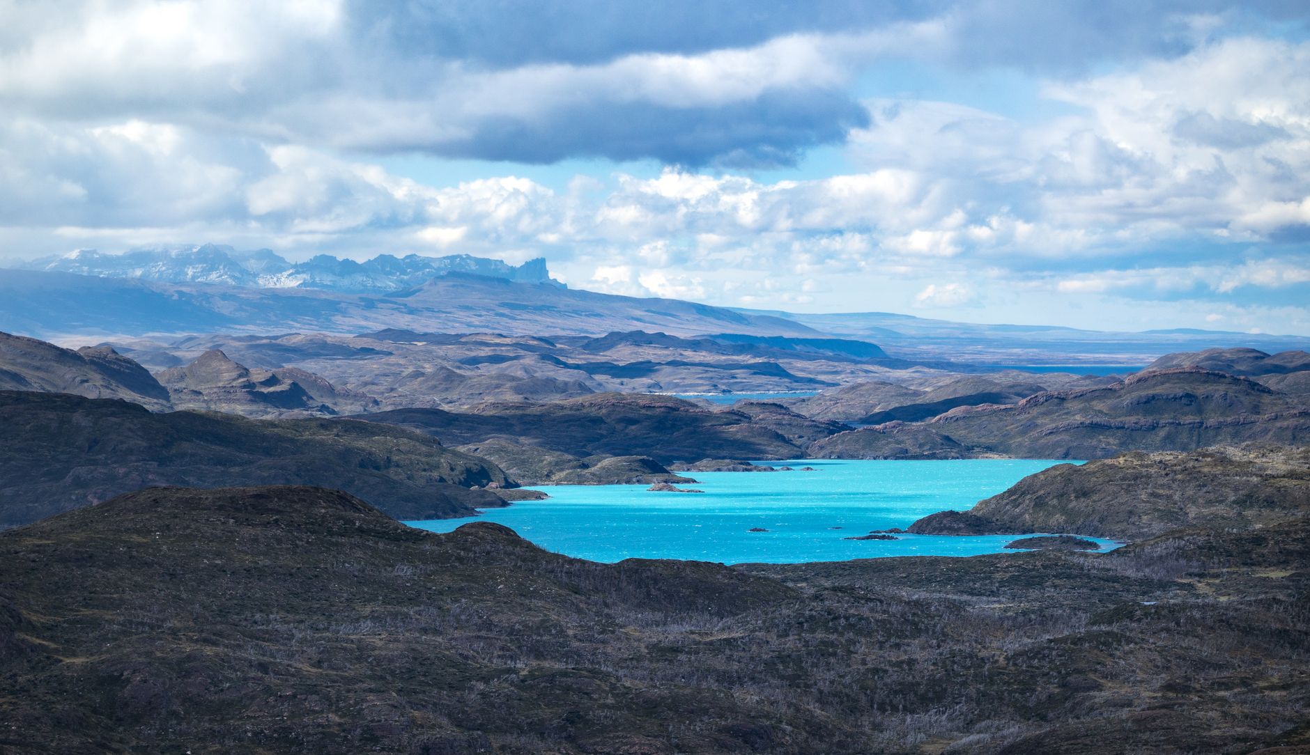 Rugged peaks and glacial water in Torres del Paine